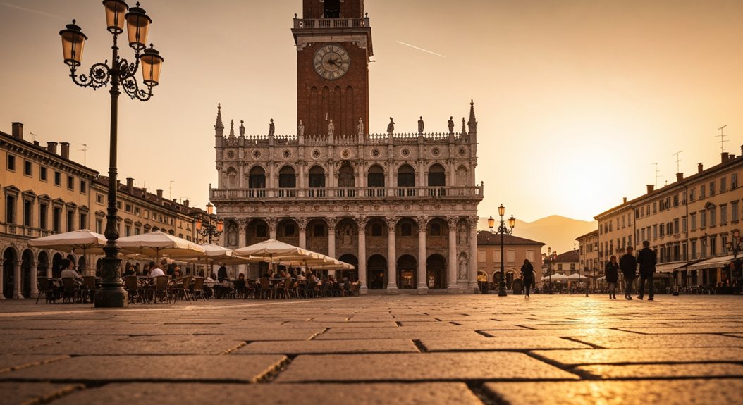 charmante, gemächlich lebhafte italienische Stadt