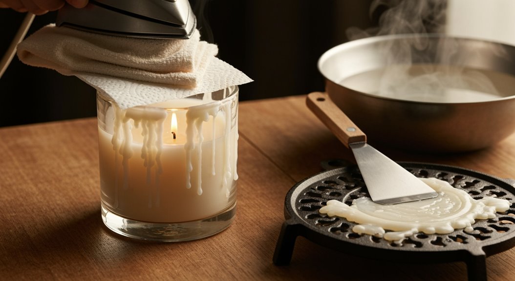 kontrollierte Hitze Wachs-Entfernung