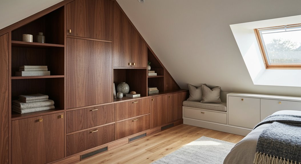 maßgeschneiderte Aufbewahrungslösungen maximieren den Platz