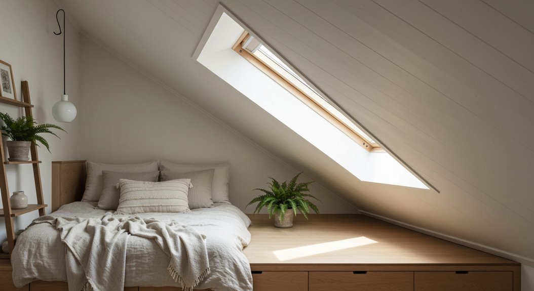 Ein Zimmer mit schräger Decke einrichten: Das sind die besten Tipps & Ideen