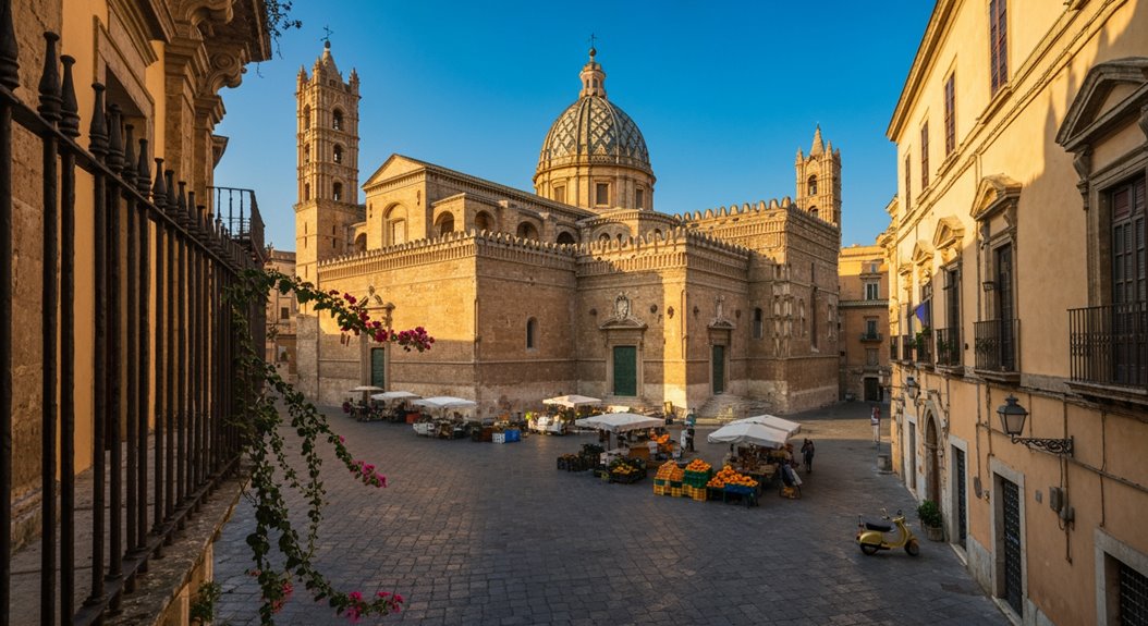 historische Straßen lebendige Kultur