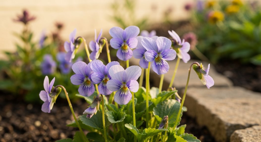 zuverlässig robust bunte Blumen