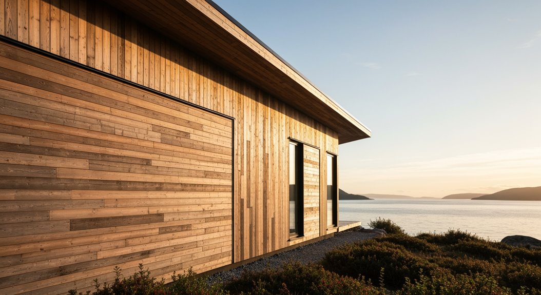 nachhaltiges Holzfassadendesign
